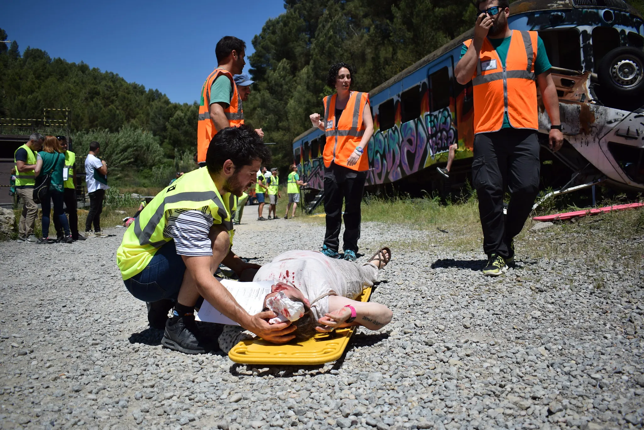 ACTUACIÓN EN INCIDENTES CON MÚLTIPLES VÍCTIMAS Y CATÁSTROFES